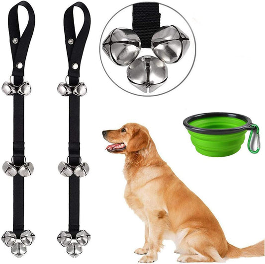 Transform Your Dog's Potty Training Experience with Our Premium Adjustable Dog Doorbell - 7 Extra Loud Bells for Effortless Communication!