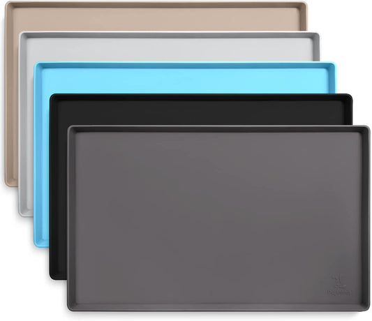 Elevate Mealtime with the DogBuddy Waterproof Nonslip Dog Food Mat - Perfect for Mess-Free Feeding!